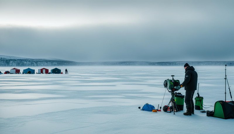Introduction to ice fishing game
